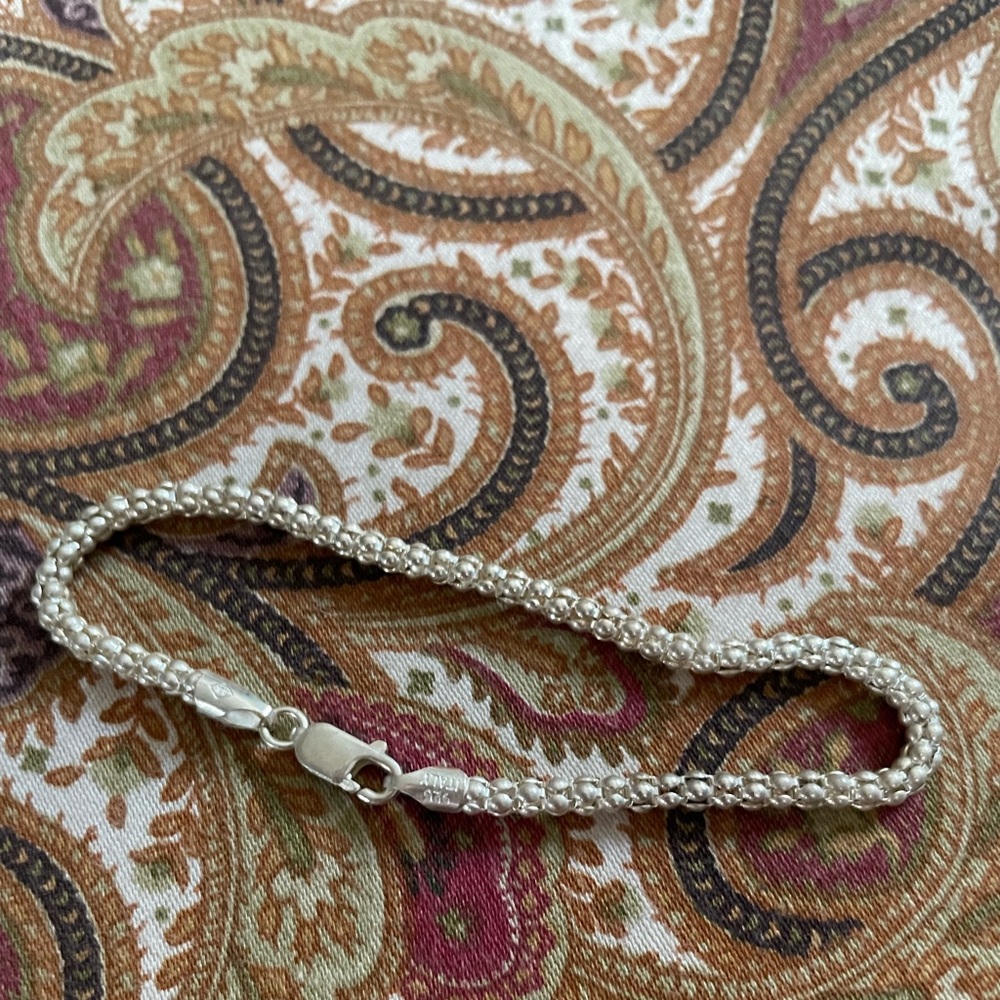 Silver bracelet